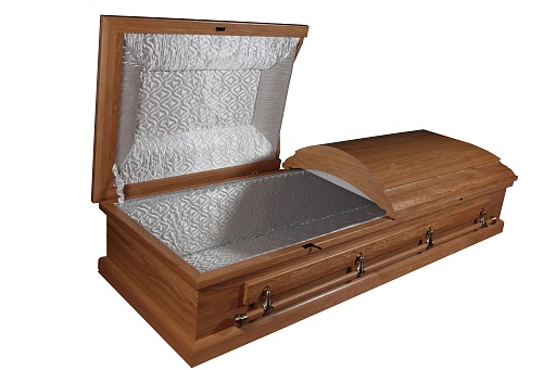 Гроб "Князь" 4-х гранный дуб (дубовый)