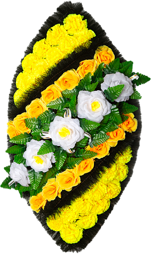 Венок ритуальный 110 см