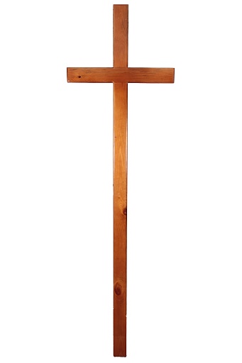 Крест католический светлый Крест католический светлый