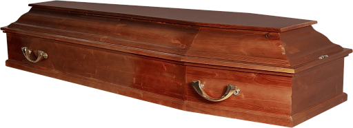 Гроб "Классика" 6-и гранный светлый